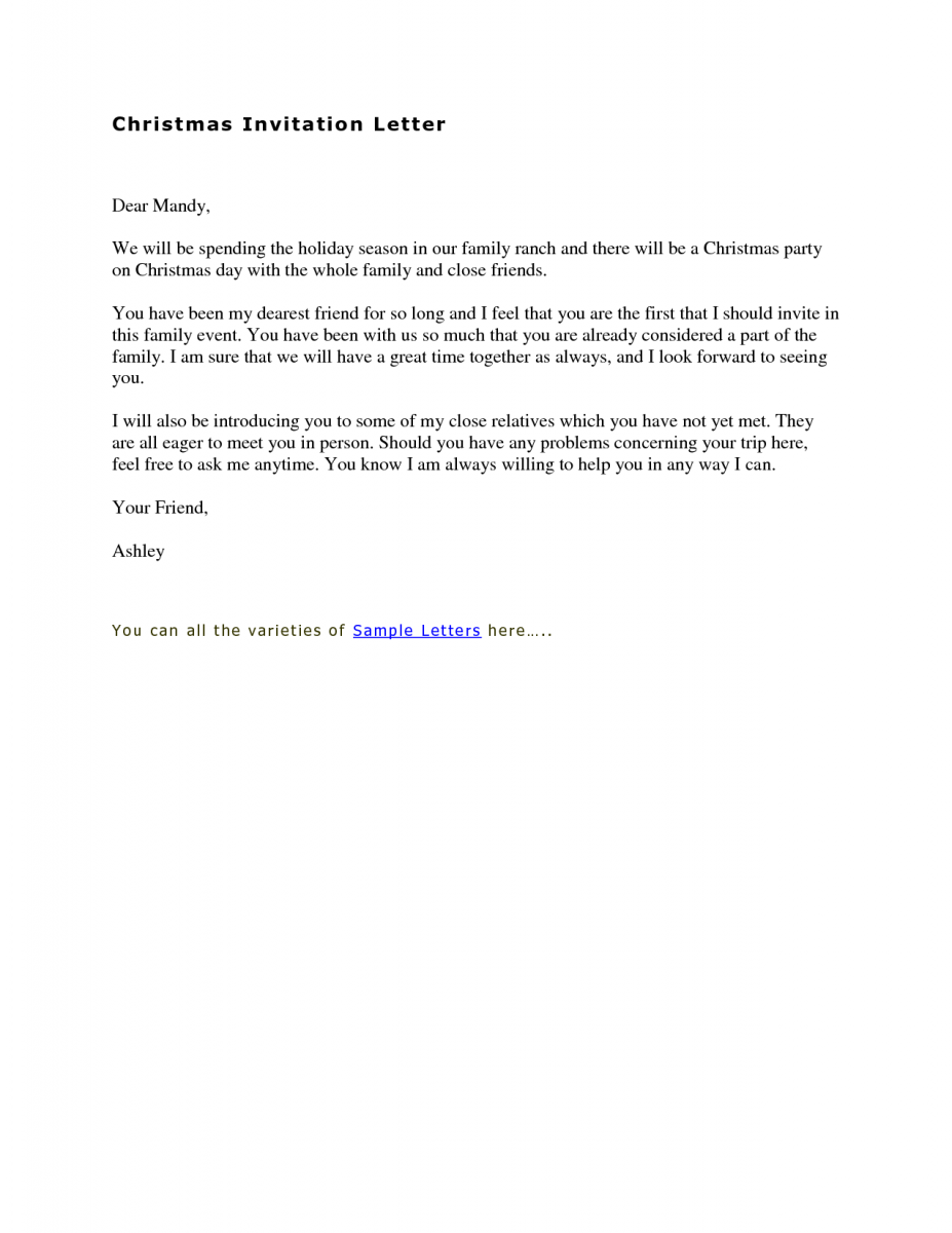 Doc    Samples Of Christmas Party Invitations â Free Printable